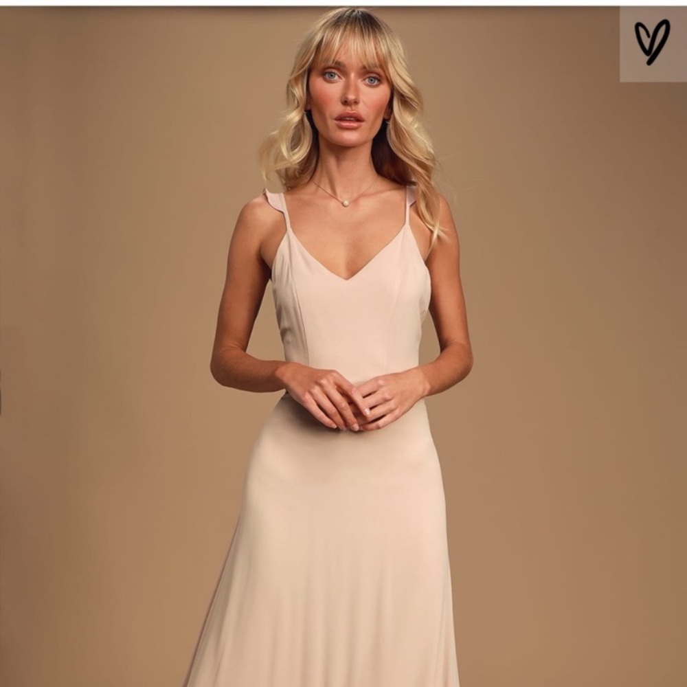 Lulus bridesmaid dress